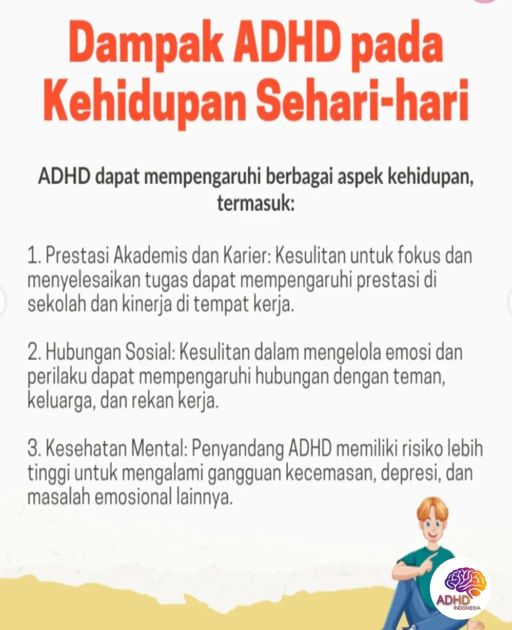 ADHD dan Hubungan Sosial Anak di Lingkungan Sekolah di Kota Ambon