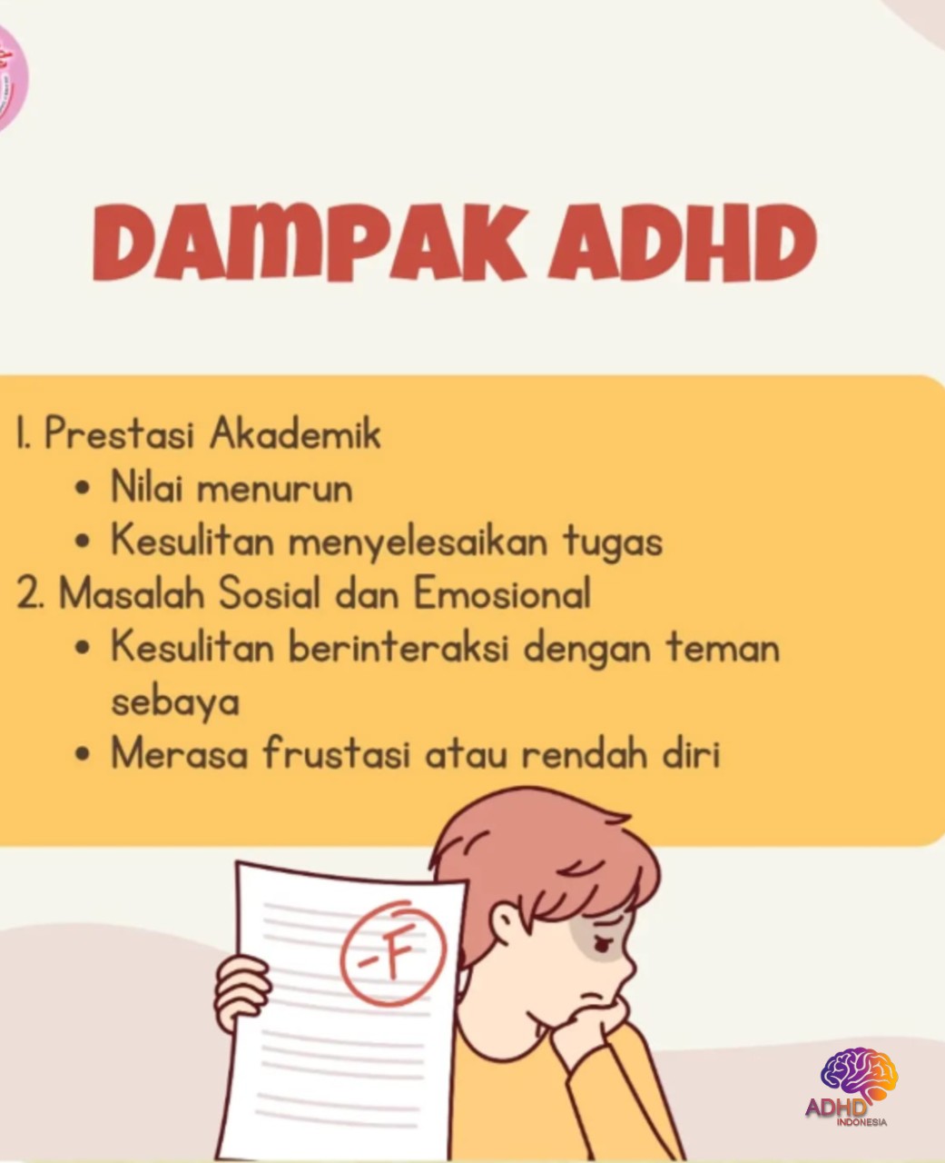 Dampak ADHD terhadap Proses Belajar Anak di Kota Ambon